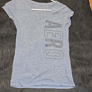 Aeropostale Blue Heather T-Shirt
